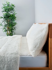 BHS Super Soft & Warm Fleece Mattress Protector - Image 2 of 2