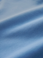 Bright Blue Regular Fit Cotton Rich Jersey Crew Sweatshirt - Image 7 of 7