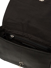 Pure Luxuries London Black 'Briony' Leather Cross-Body & Clutch Bag - Image 7 of 7