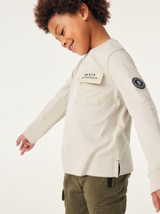 Baker by Ted Baker Long Sleeve Pocket T-Shirt - Image 1 of 9