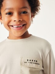 Baker by Ted Baker Long Sleeve Pocket T-Shirt - Image 5 of 9