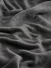 Black/Grey Crew Neck Regular Fit Soft Touch Jumpers 2 Pack - Image 10 of 11