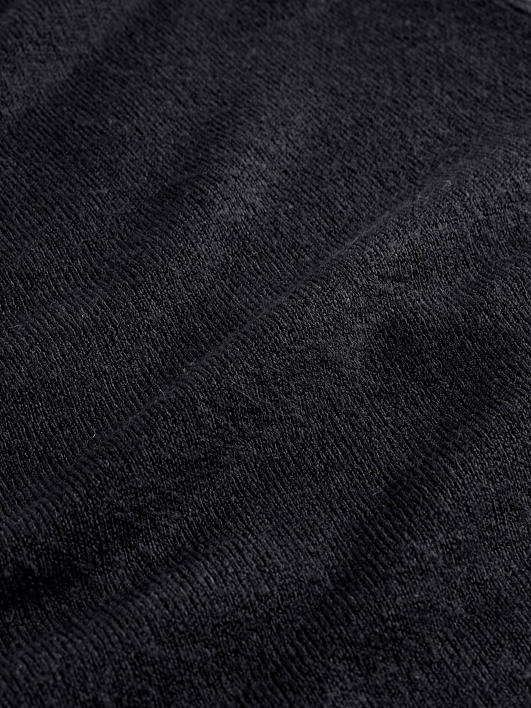 Bleu marine/noir - Col ras du cou - Lot de coupe classique Soft Touch Pull 2 - Image 9 de 9