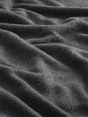 Navy Blue/Charcoal Grey Crew Neck Regular Fit Soft Touch Jumpers 2 Pack - Image 9 of 10