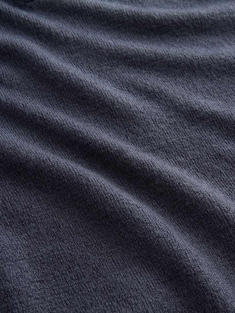Bleu marine - Col en V - Lot de coupe classique Soft Touch Pull 2 - Image 9 of 9