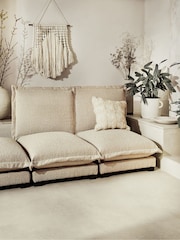 French Connection Ecru Padora Loop Accent Chair - Image 2 of 8