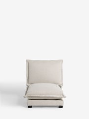 French Connection Ecru Padora Loop Accent Chair - Image 3 of 8