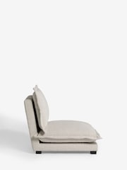 French Connection Ecru Padora Loop Accent Chair - Image 5 of 8