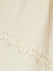 River Island Cream Lace Bomber Jacket & Joggers Set - Image 5 of 5