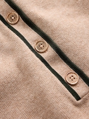 Boden Natural Liz Henley Jumper - Image 6 of 6