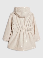 River Island Cream Leopard Raincoat - Image 2 of 4