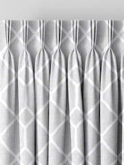 Silver Grey Earle Made To Measure Curtains - Image 5 of 9