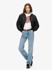Superdry Winter White 100% Cotton Tokyo VL Graphic Relaxed T-Shirt - Image 2 of 6