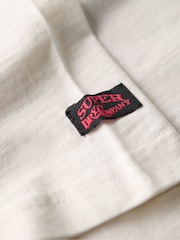 Superdry Winter White 100% Cotton Tokyo VL Graphic Relaxed T-Shirt - Image 5 of 6