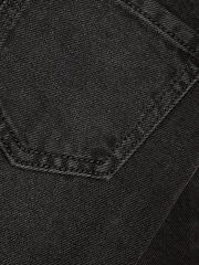 River Island Black Angel Graffiti Straight Leg Jeans - Image 4 of 4