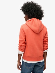 Superdry LA Coral Marl Embossed Vl Graphic Hoodie - Image 2 of 6