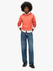 Superdry LA Coral Marl Embossed Vl Graphic Hoodie - Image 3 of 6