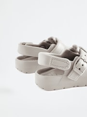 Neutral Buckle Clogs - Image 5 of 7