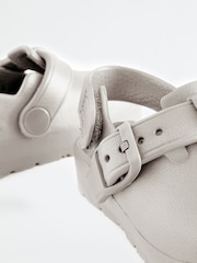 Neutral Buckle Clogs - Image 6 of 7