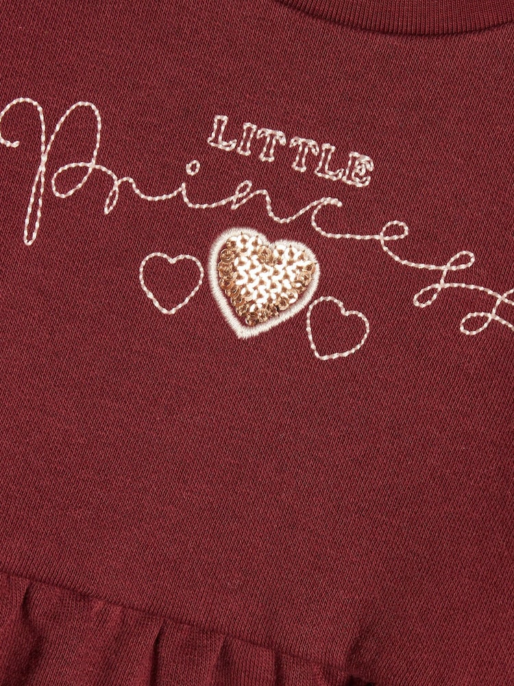 River Island Red Little Princess Frill Top & Leggings Set - Image 5 of 5 River Island Red Little Princess Frill Top & Leggings Set - Image 5 of 5