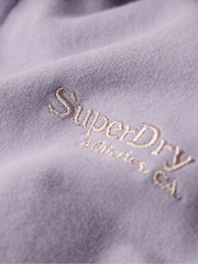 Superdry Brassica Lilac Essential Logo Zip Hoodie - Image 6 of 6