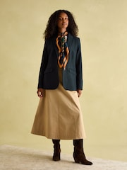 Joules Bramble Navy Blue Tweed Blazer - Image 5 of 9