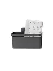 Brabantia Set of 4 Dark Grey Dish Washing and Drying Rack Accessories - Image 4 of 4