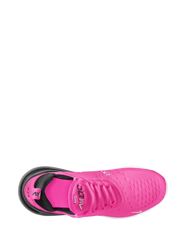 Nike Pink Youth Air Max 270 Trainers - Image 8 of 11