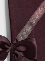 River Island Red Satin Bow T-Shirt & Legging Set - Image 5 of 5