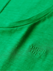 Superdry Drop Kick Green Studios Scoop Neck Slim Fit T-Shirt - Image 4 of 4