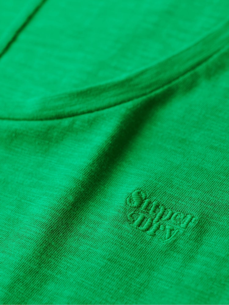 Superdry Drop Kick Green Studios Scoop Neck Slim Fit T-Shirt - Image 4 of 4