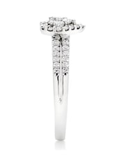Beaverbrooks 18ct Heart Shaped Diamond Ring - Image 4 of 6