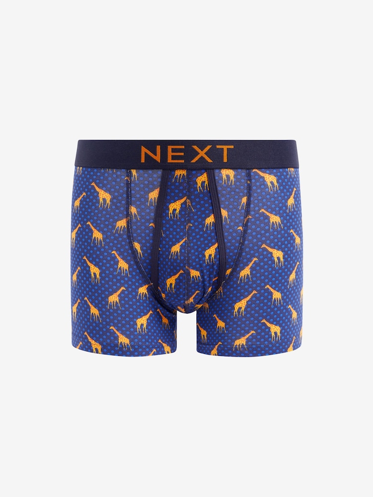 Safari Animal A-Front Boxers 8 Pack - Image 2 of 11