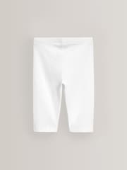 White 1 Pack Cropped Leggings (3-16yrs) - Image 2 of 3