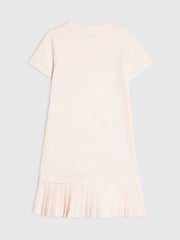 River Island Pink Pleated Hem Dress - Image 2 of 4