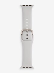Grey Silicone Watch Strap - Image 1 of 3