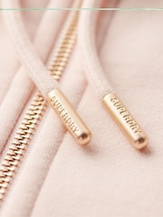 Superdry Pink Clay Essential Logo Zip Hoodie - Image 6 of 6