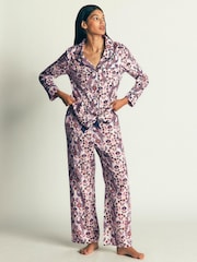 화이트 - Boden Cotton Pyjamas Shirt - 5의 이미지 4