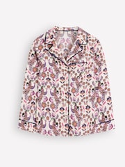화이트 - Boden Cotton Pyjamas Shirt - 5의 이미지 5