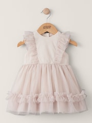 Mamas & Papas Pink Tuelle Frill Dress - Image 1 of 3