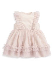 Mamas & Papas Pink Tuelle Frill Dress - Image 2 of 3