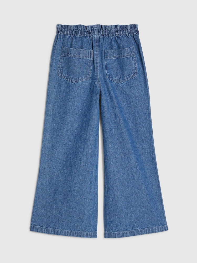Blau - River Island Barry Hose mit weitem Bein - Bild 2 von 5 Blau - River Island Barry Hose mit weitem Bein - Bild 2 von 5
