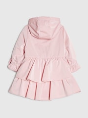 River Island Pink Frill Bow Raincoat - Image 2 of 4