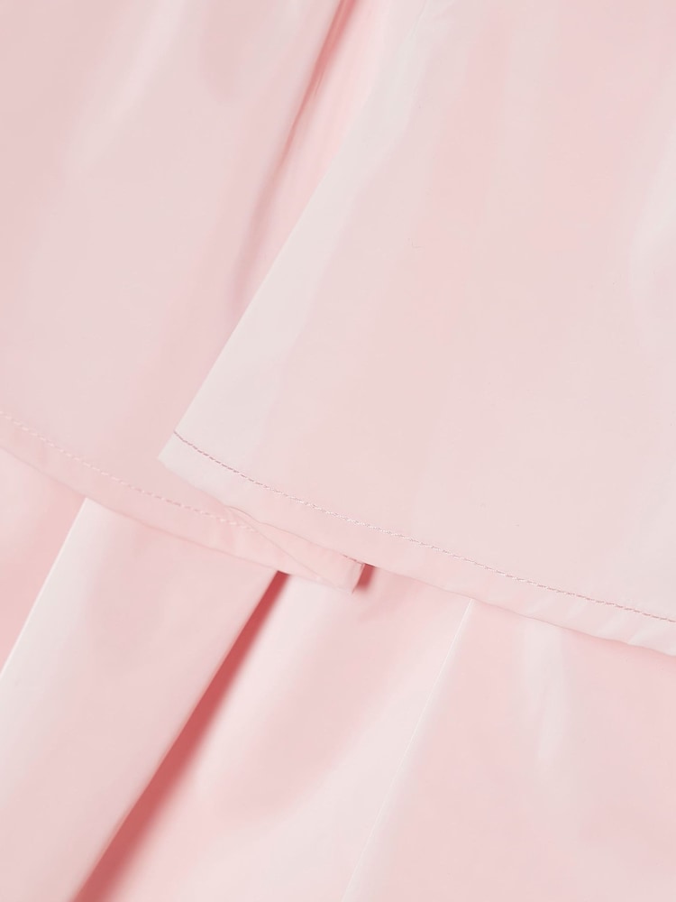 River Island Pink Frill Bow Raincoat - Image 4 of 4 River Island Pink Frill Bow Raincoat - Image 4 of 4