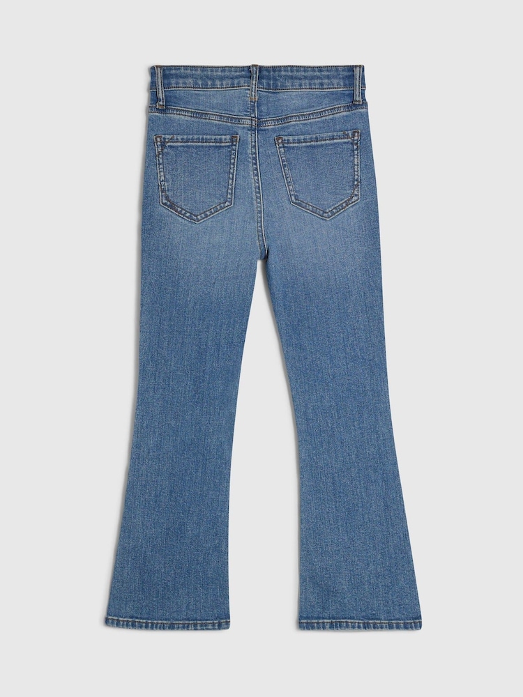 River Island Blue Flared Jeans - Image 2 of 4 River Island Blue Flared Jeans - Image 2 of 4