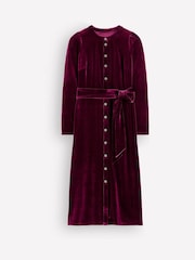 Boden Honor Column Velvet Midi Dress - Bilde 5 av 5