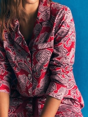 레드 - Boden Cotton Pyjamas Shirt - 6의 이미지 2