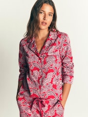 레드 - Boden Cotton Pyjamas Shirt - 6의 이미지 5