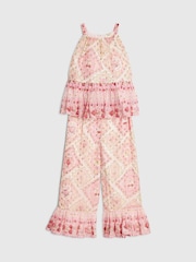 River Island 시폰 홀터탑 & 바지 세트 - 5의 이미지 3