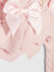 River Island Pink Peplum Cardigan & Legging Set - Image 4 of 5